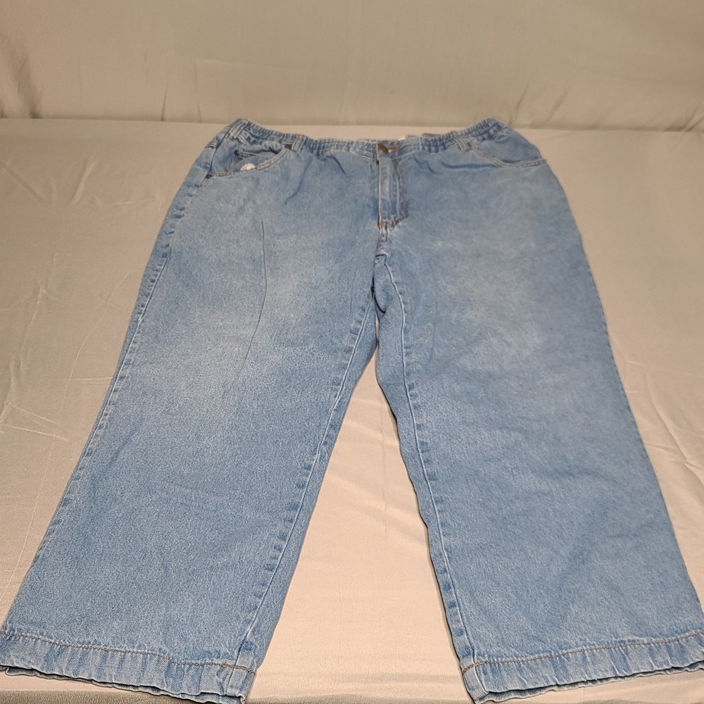 Habands Ice House Jeans Mens Flannel Lined Winter Work Wear Gorpcore Granola‎
